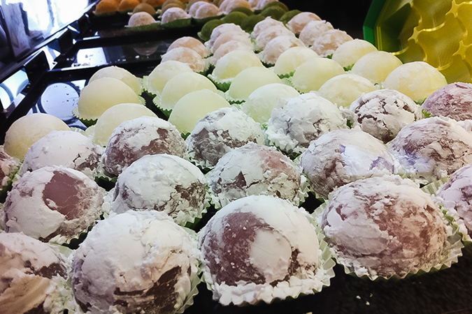 3. Bánh Mochi xinh xắn